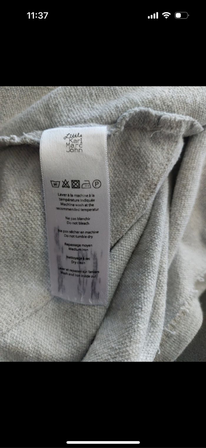 Sweat Karl Marc John taille 8 ans. - photo numéro 6