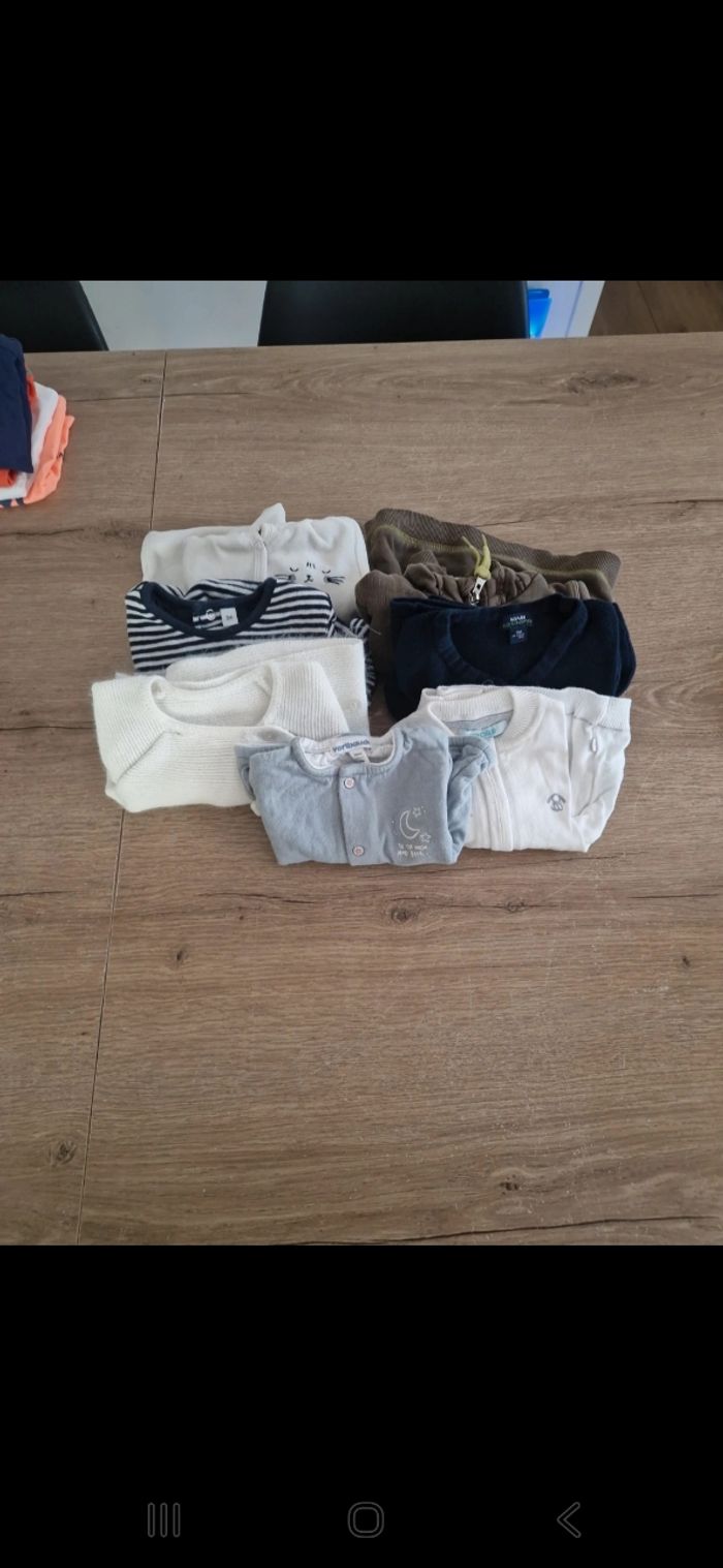 Lot +70 vêtements bébé garcons 3 mois - photo numéro 7