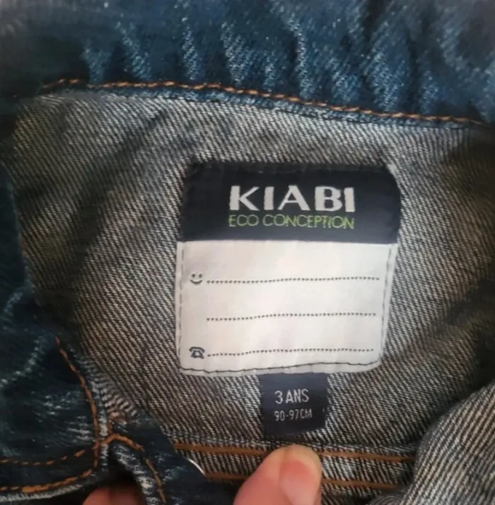 Veste en jeans garçon - photo numéro 4