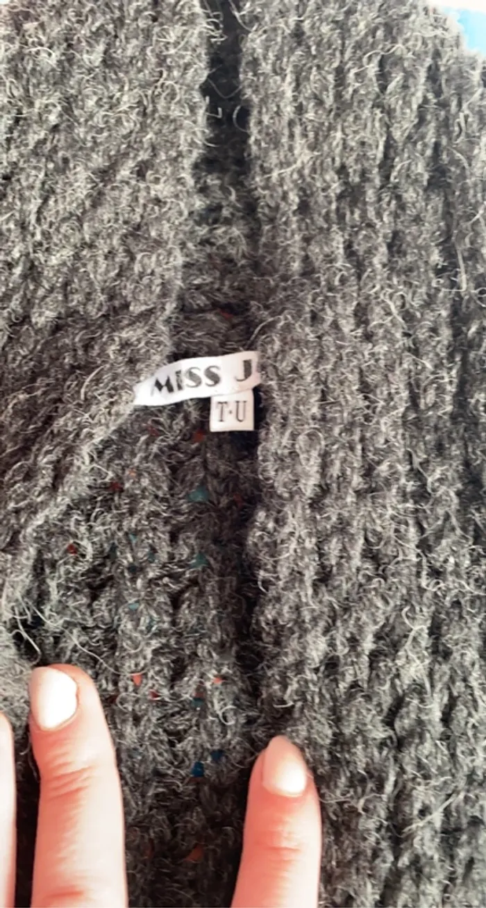 Gilet laine jcl taille unique - photo numéro 5