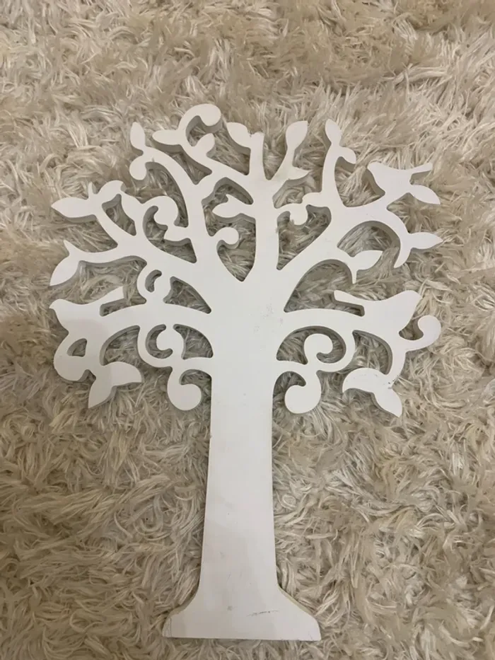 Arbre porte bijoux en bois - photo numéro 2