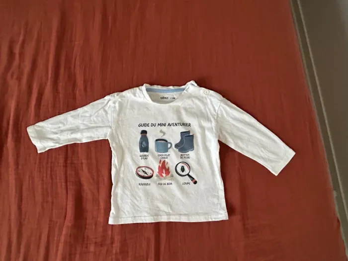 Lot 6 t shorts manches longues - photo numéro 4