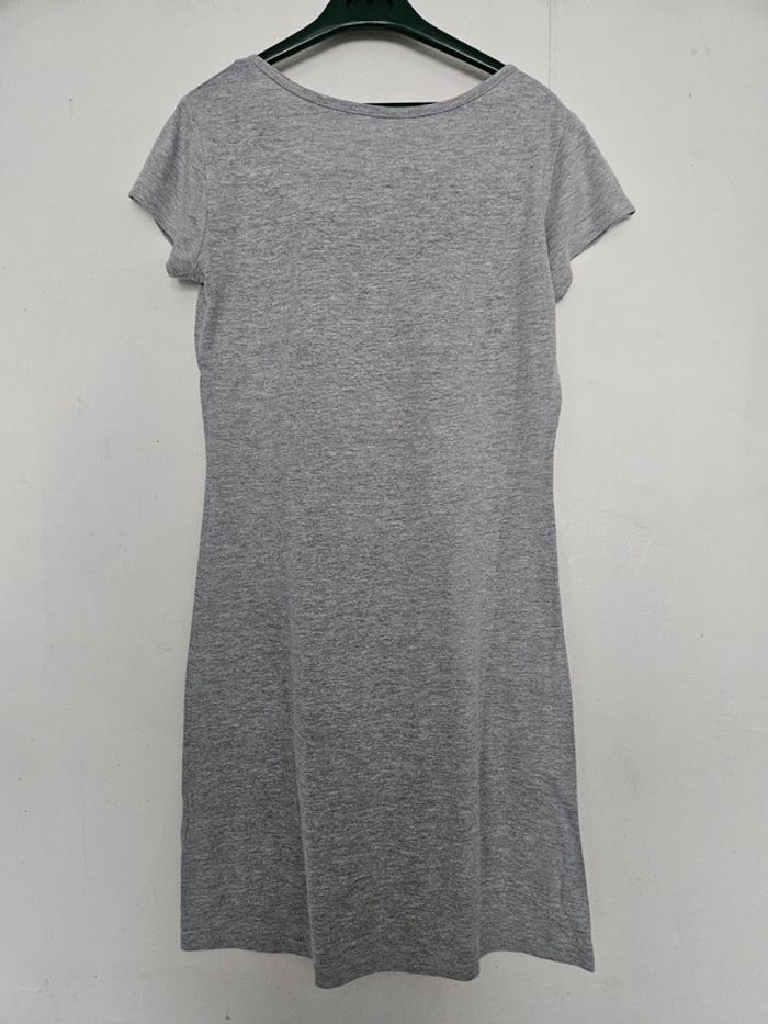 Chemise de nuit femme - Taille S / 36 - Playboy - Gris avec drapeau américain - photo numéro 3