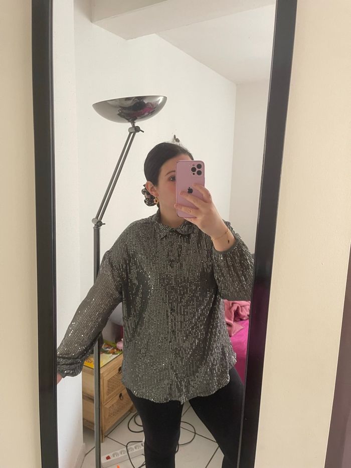 Chemisier à paillettes - photo numéro 2