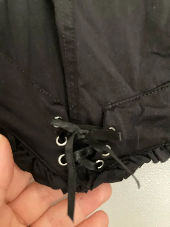Bustier noir push-up rembourré – Valège – Taille 85B – Style guêpière sans jarretelles - photo numéro 3