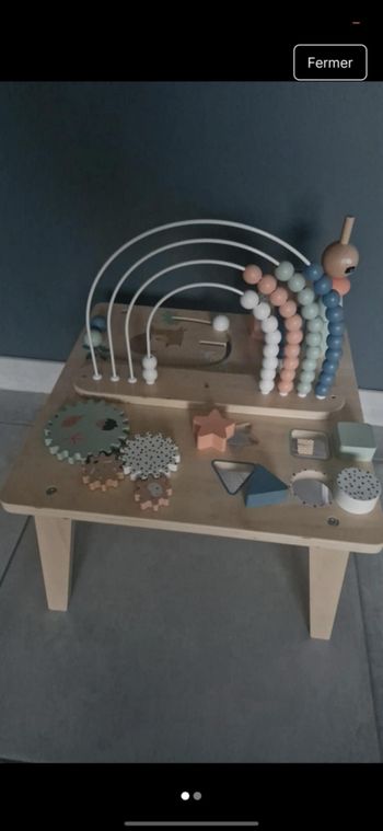 Table d'activité