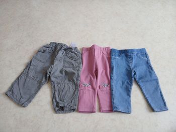 Lot de 3 pantalons