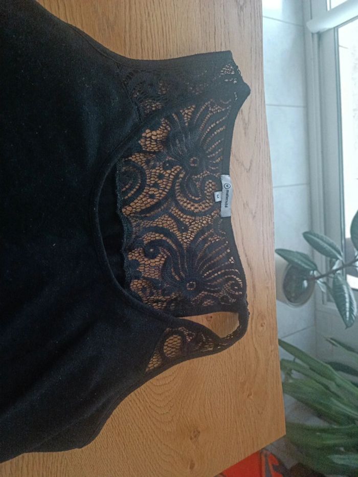 Robe maternité avec dentelle - photo numéro 2