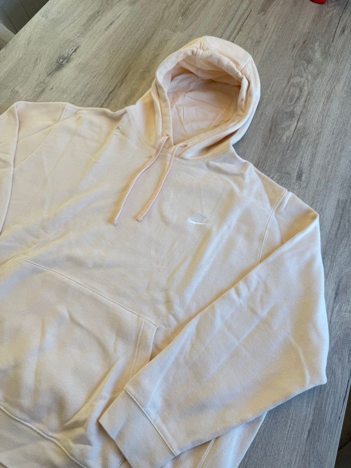 Sweat à capuche Nike rose saumon - 3XL - photo numéro 8