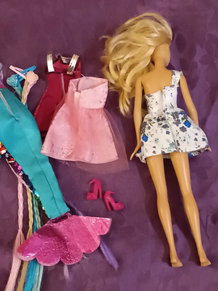 Lot barbie sirène - photo numéro 2