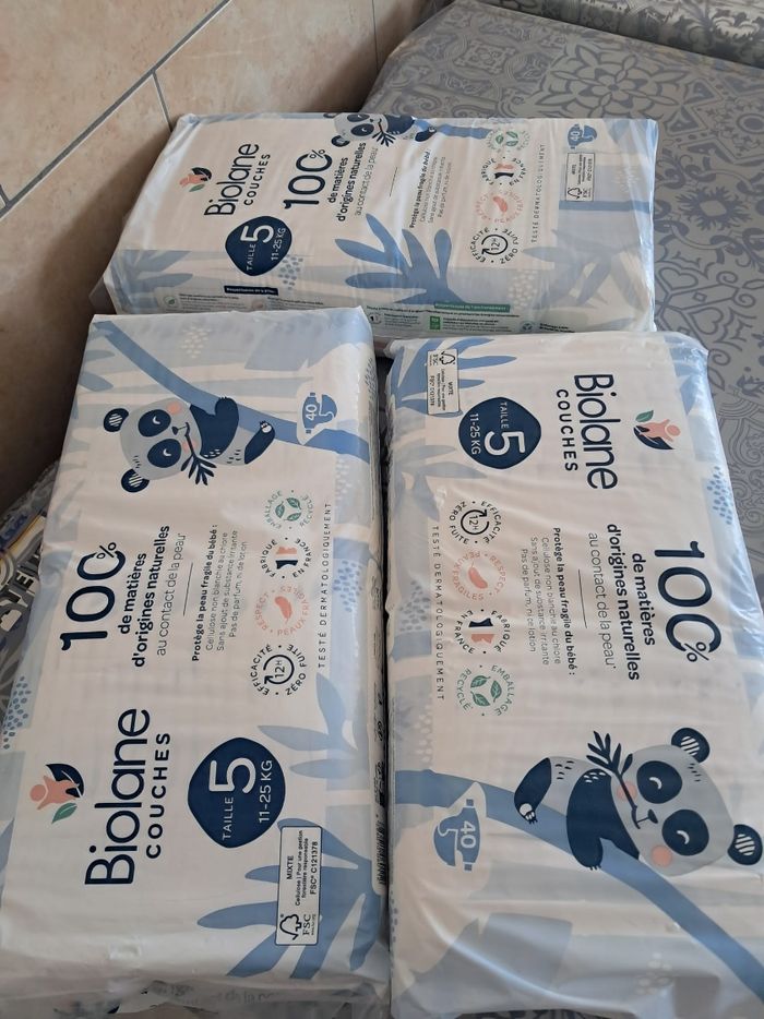 Couche biolane taille 5