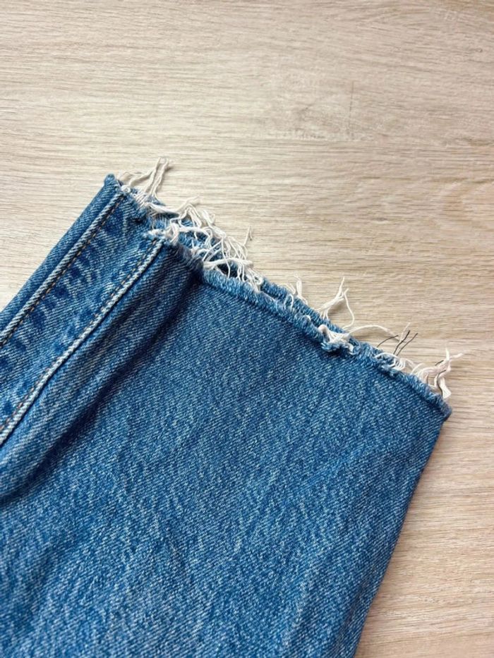 Jean Levi’s 501 CT recoupé et volontairement troué Vintage Effet Destroy W28 L34 - photo numéro 5
