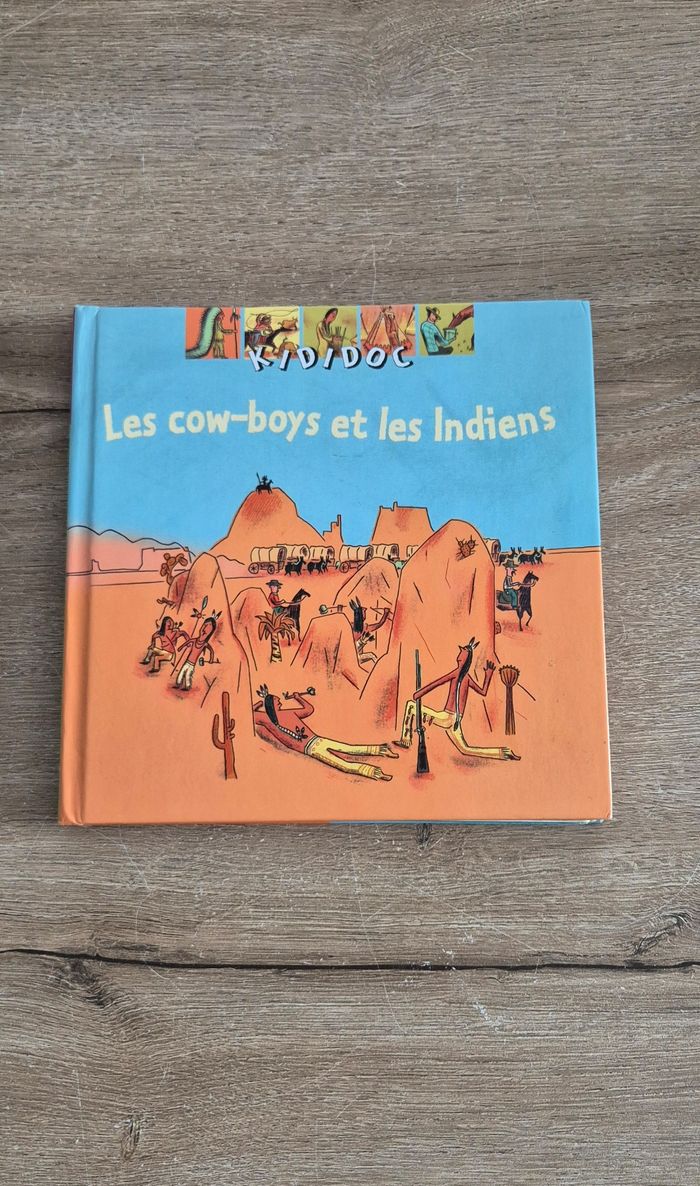 Livre animé Les cow-boys et les Indiens
