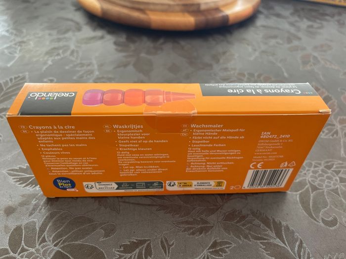 Boîte de Crayon à la cire mon premier crayon - photo numéro 2
