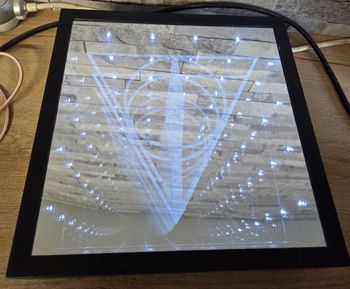 Cadre lumineux Harry Potter