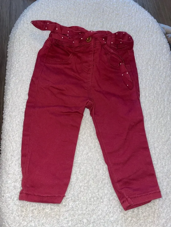lot 8 pantalons/ leggings + 4 offerts 9 mois - photo numéro 2