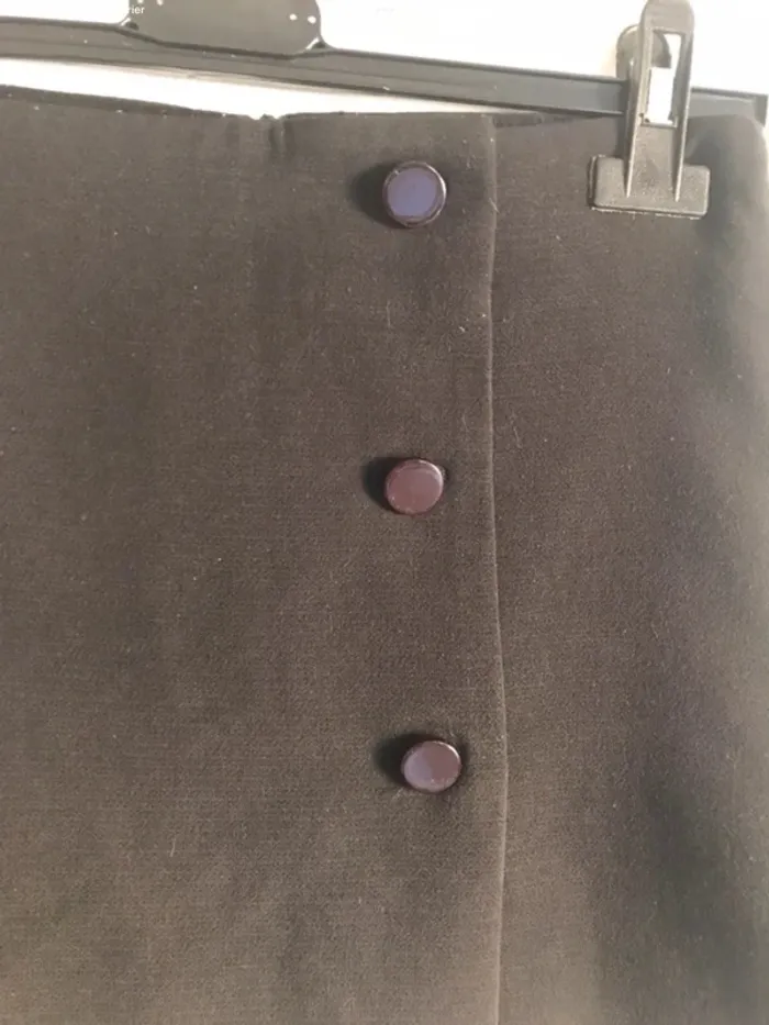 Mini jupe noire Oodji taille 34 - photo numéro 2