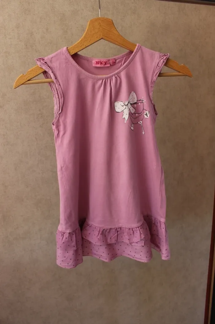 👗 Robe lilas légère, NKY, 8 ans 📌