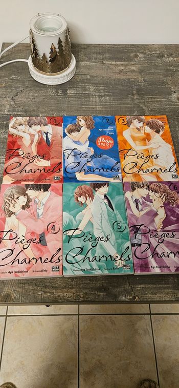 Manga Pièges charnels – Tomes 1 à 6