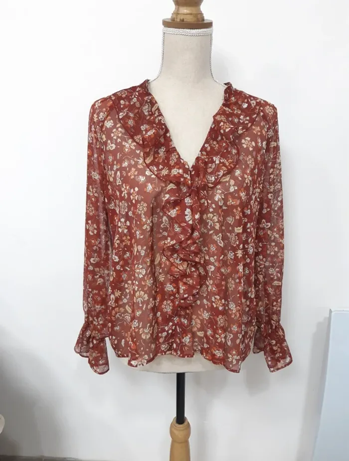 Blouse à motif Zara T36