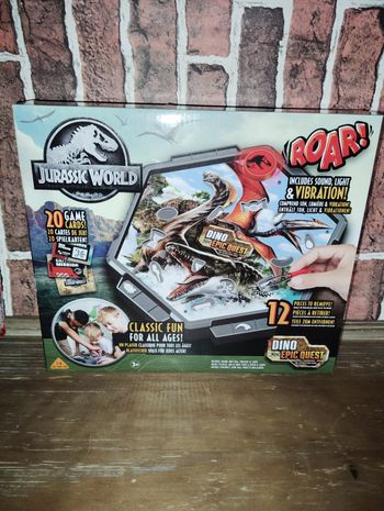 Jeu type docteur maboul Jurassic World 