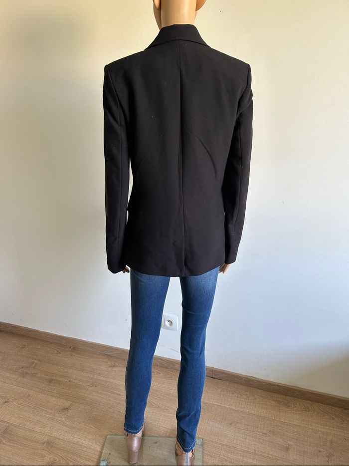 Blazer noir mi long Morgan taille 38 jamais porté - photo numéro 6