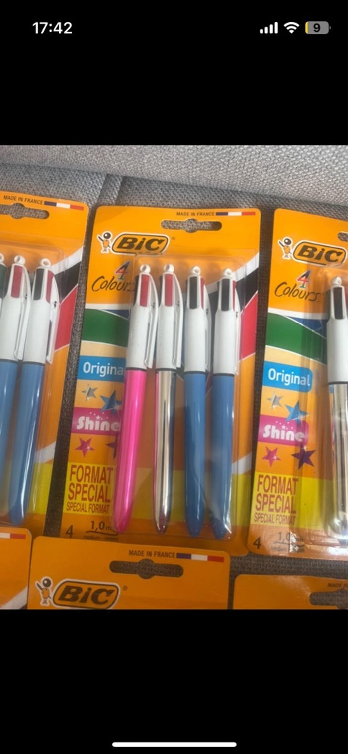 Lot stylo 4 couleurs - photo numéro 3