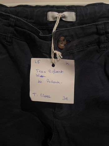 Jean garçon 12 ans