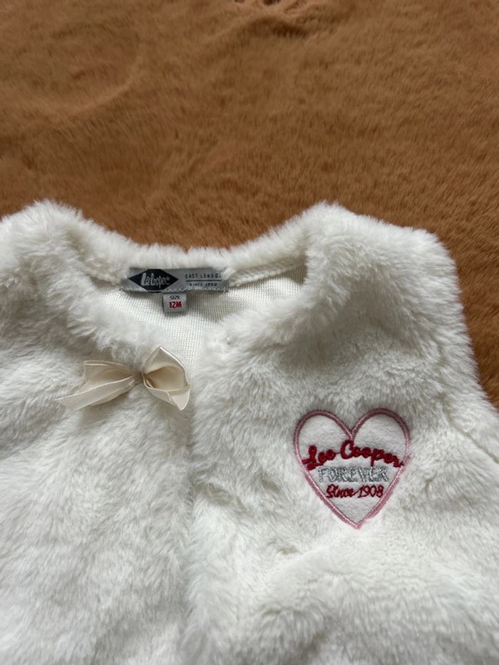 Gilet fourrure sans manches - photo numéro 2