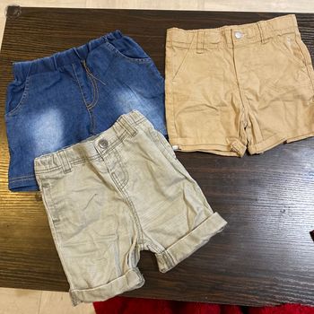 Lot 3 short 9mois