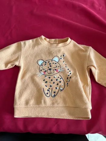 Sweat orange 18 mois