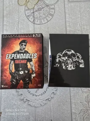 Coffret blu ray Expendables Trilogie