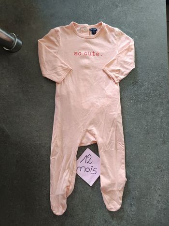 Pyjama "so cute" 12 mois