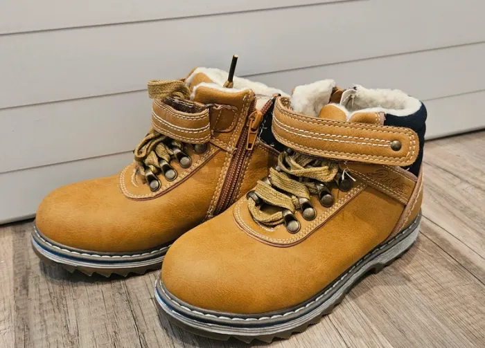 Bottes garçon fourrées – taille 28