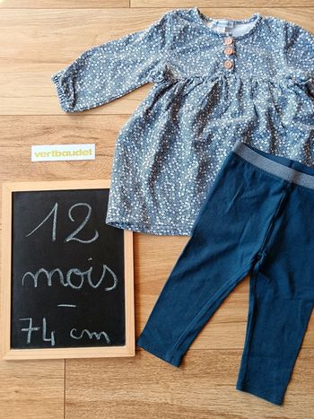 Robe + legging Verbaudet