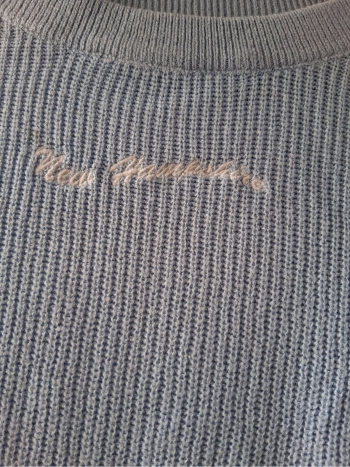 Pull léger bleu - photo numéro 2