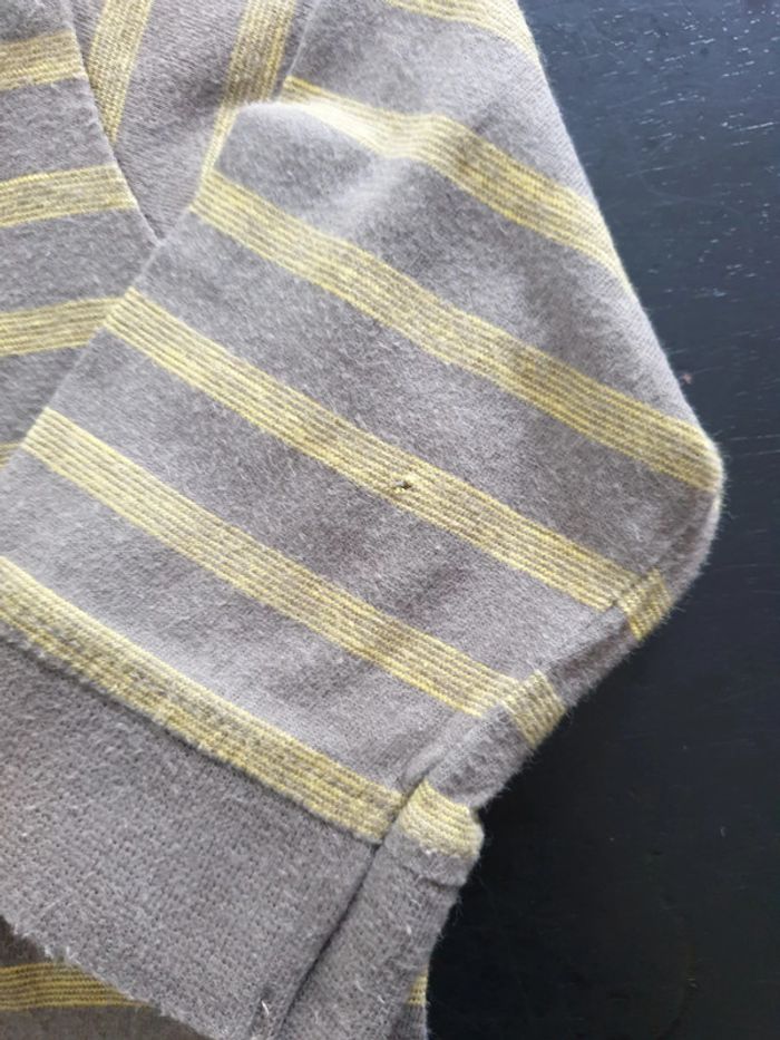 Tee-shirt manches longues rayé - photo numéro 2