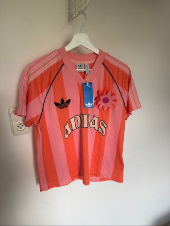 Adidas - T-shirt imprimé semi pink
