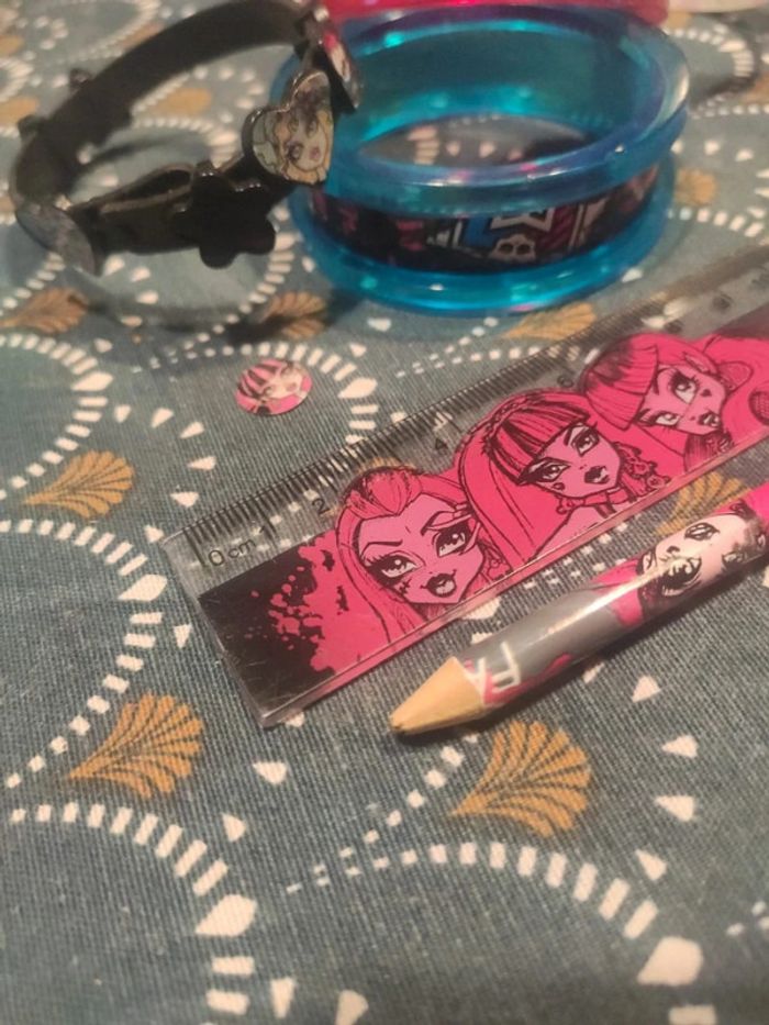 Monster High Bracelet et papeterie - photo numéro 5