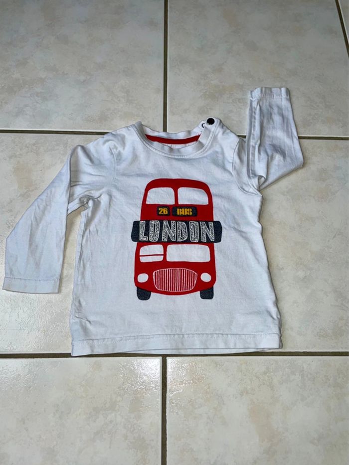 Lot de 4 tee shirts ML 18 mois - photo numéro 11