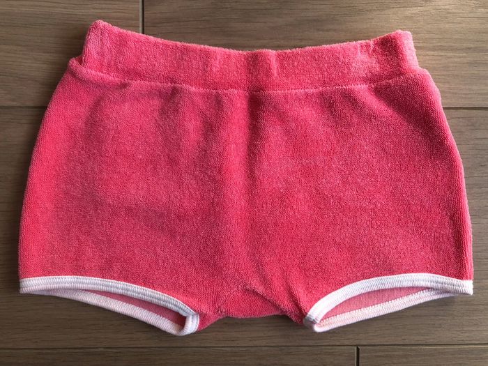 Short rose cupcake en bouclette éponge Petit bateau T-18 mois