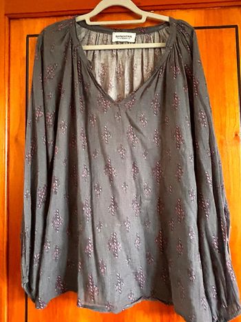 Blouse manches longues Banditas taille unique