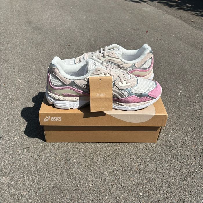 Asics Gel NYC Cream Pink/Minéral Beige - 45 - photo numéro 3