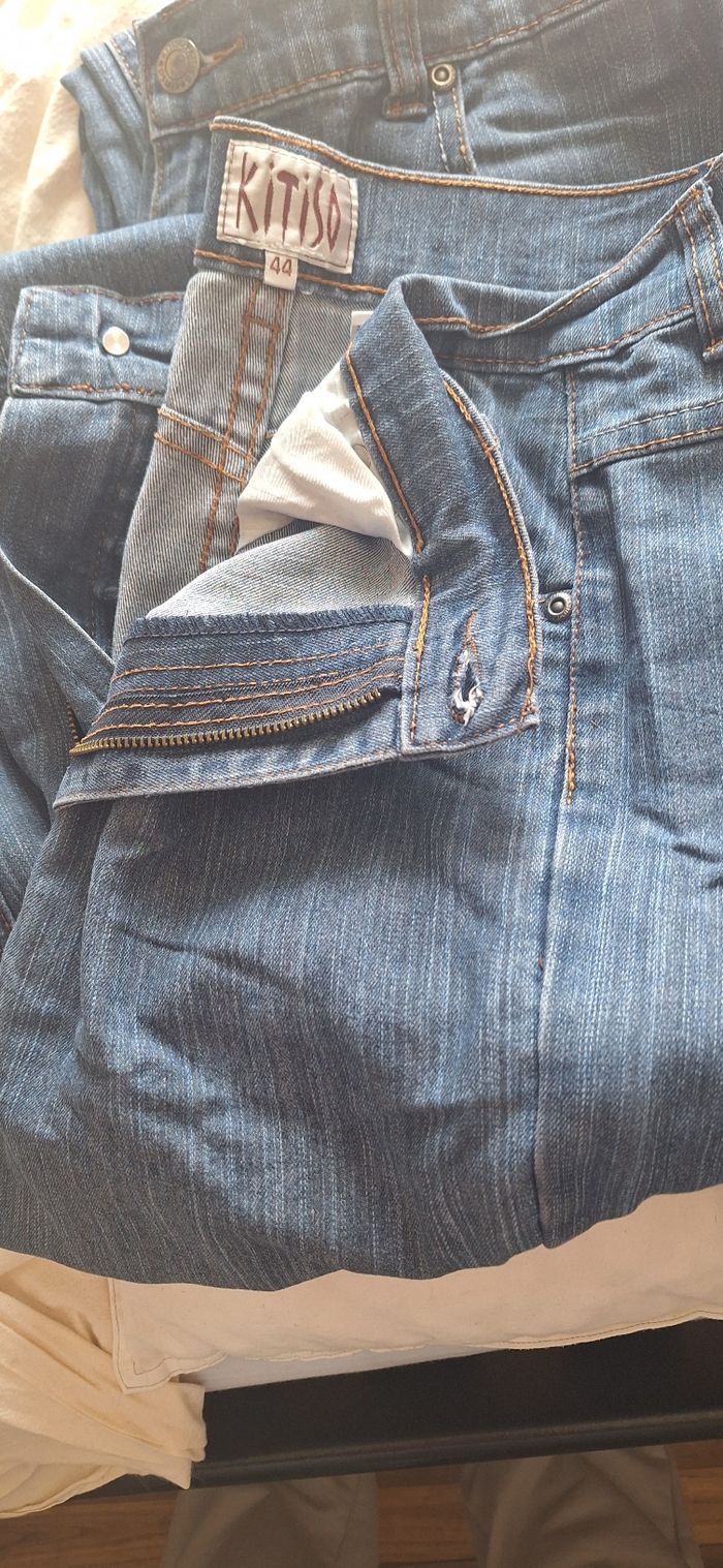 Lot 4 jeans homme Kitiso - photo numéro 2