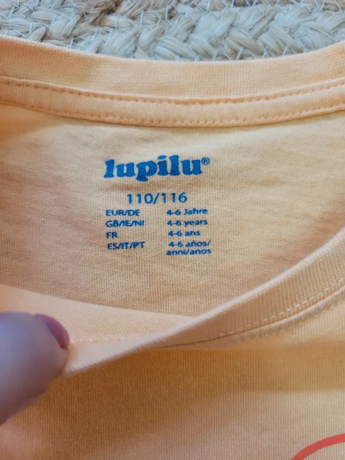 T-shirt Lupilu 6a - photo numéro 3