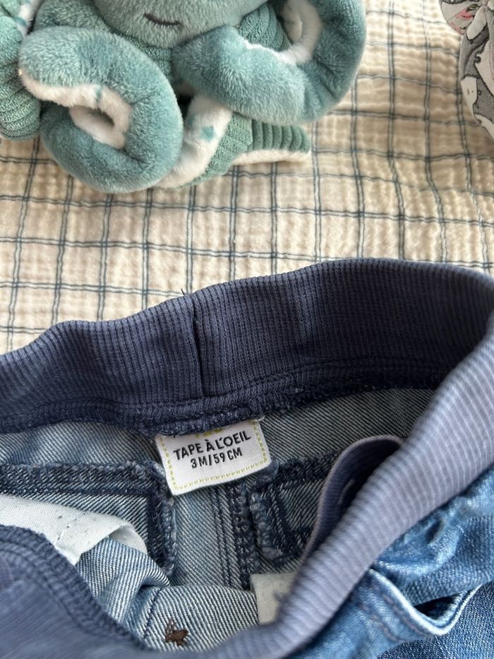 Jeans mixte taille 3 mois - photo numéro 3