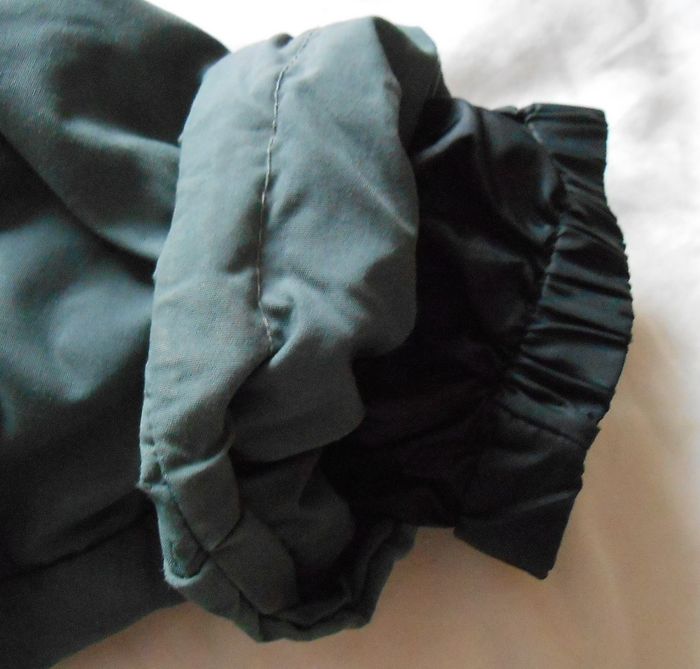 Blouson doudoune bleu pétrole et gris,  sans capuche – Dakine – L - photo numéro 6