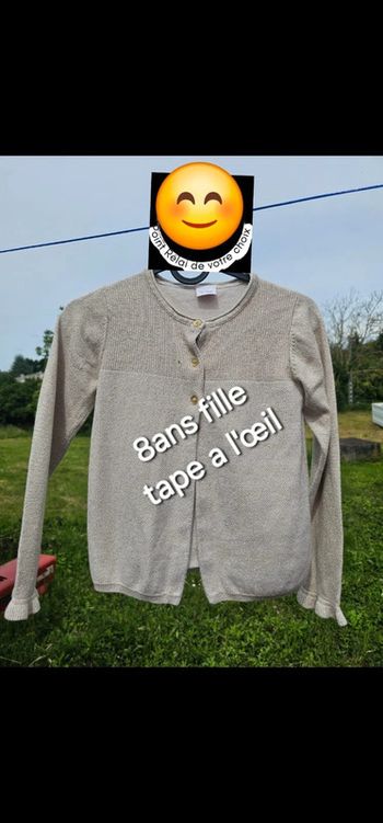 Gilet tape à l’œil 8 ans