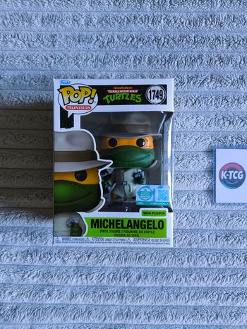 TMNT - POP Supreme N°1749 - Michelangelo in Trench Coat (Édition Limitée 9500 ex.)