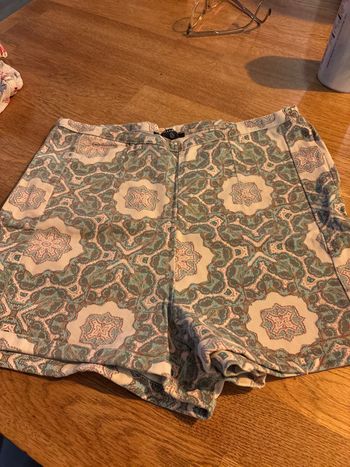 Short a pinces imprimé